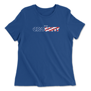 Womens 2X-Large TRUE_ROYAL Relaxed Jersey T-Shirt