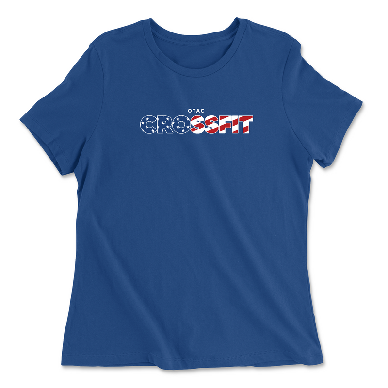 Womens 2X-Large TRUE_ROYAL Relaxed Jersey T-Shirt
