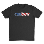Mens 2X-Large BLACK T-Shirt