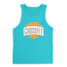 Mens 2X-Large TAHITI_BLUE Tank Top