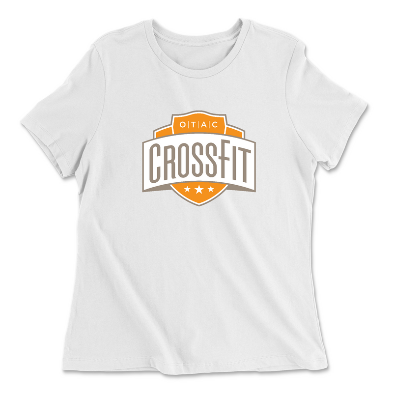 Womens 2X-Large WHITE Relaxed Jersey T-Shirt