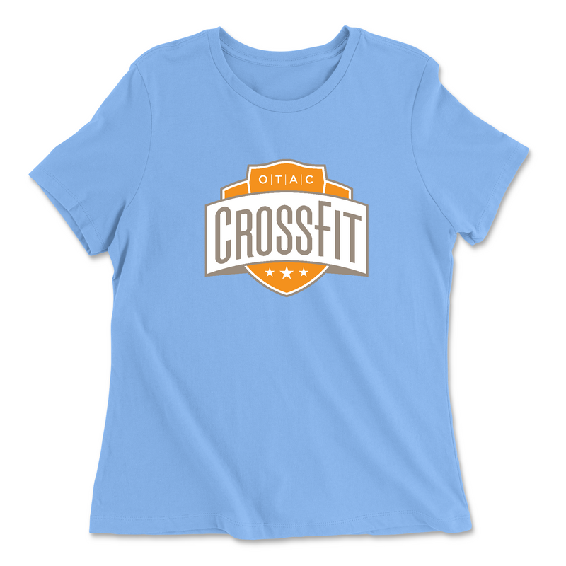 Womens 2X-Large CAROLINA_BLUE Relaxed Jersey T-Shirt