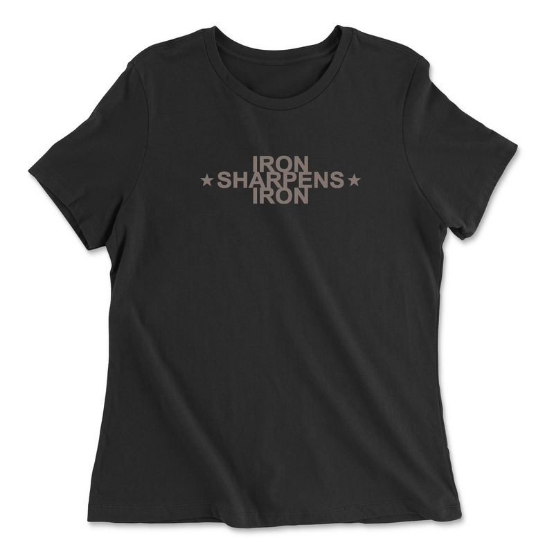 OTAC CrossFit Iron Sharpens Iron Womens - Relaxed Jersey T-Shirt