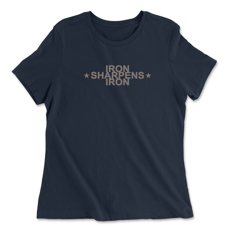 OTAC CrossFit Iron Sharpens Iron Womens - Relaxed Jersey T-Shirt