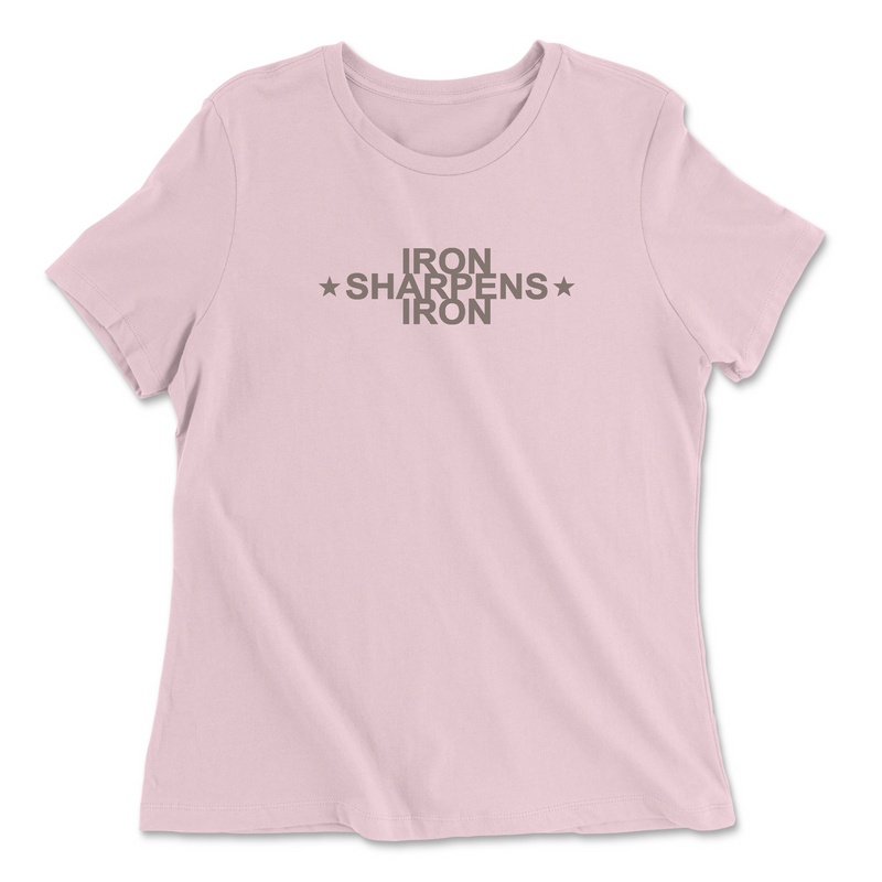 OTAC CrossFit Iron Sharpens Iron Womens - Relaxed Jersey T-Shirt