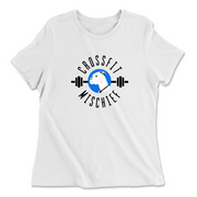 Womens 2X-Large WHITE Relaxed Jersey T-Shirt