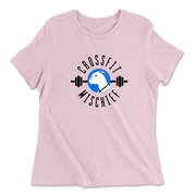 Womens 2X-Large PINK Relaxed Jersey T-Shirt