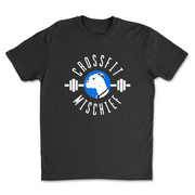 Mens 2X-Large BLACK T-Shirt