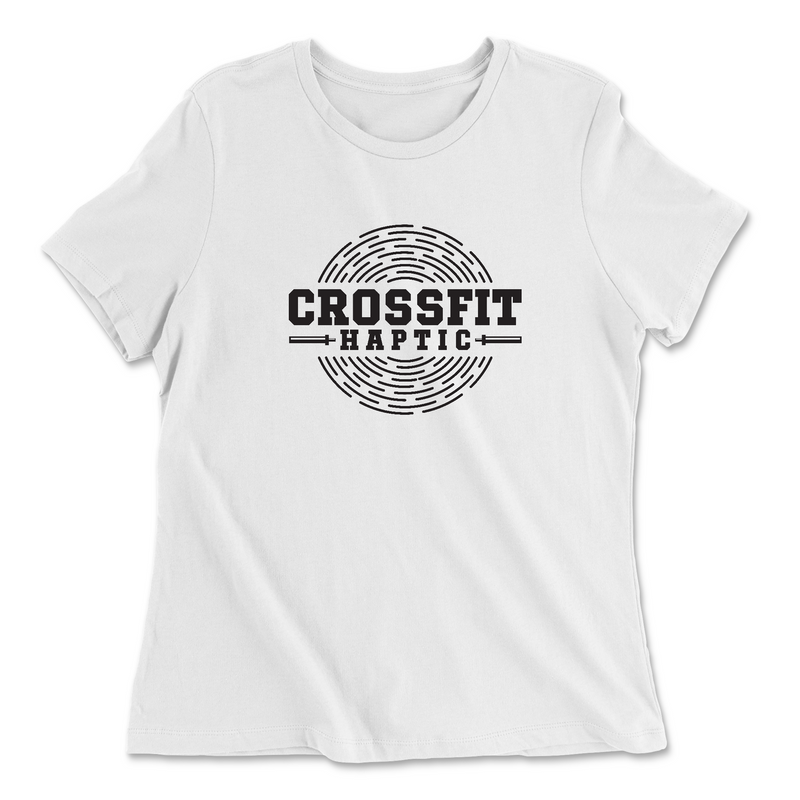 Womens 2X-Large WHITE Relaxed Jersey T-Shirt