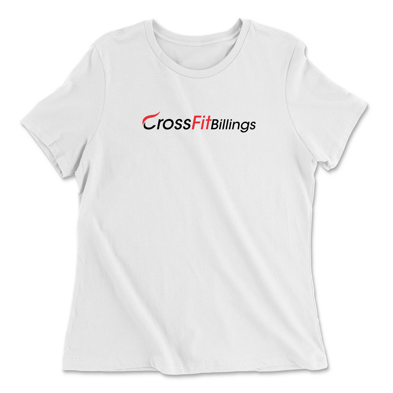 CrossFit Billings Standard Womens - Relaxed Jersey T-Shirt