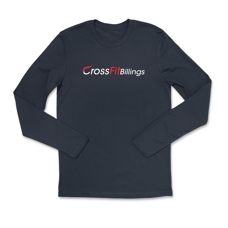 CrossFit Billings Standard (White) Mens - Long Sleeve