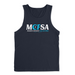 Mens 2X-Large DARK_NAVY Tank Top