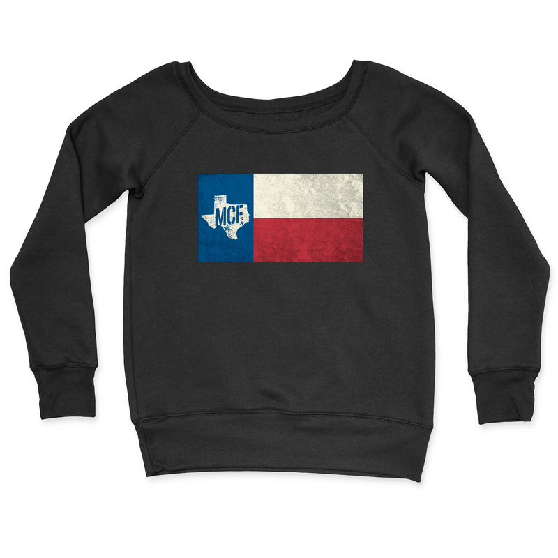 Womens 2X-Large BLACK CrewNeck