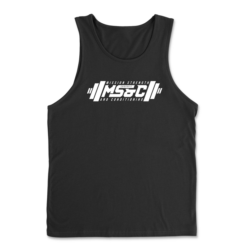 Mens 2X-Large BLACK Tank Top