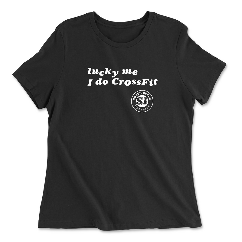 South Beach CrossFit SI Lucky Me Womens - Relaxed Jersey T-Shirt