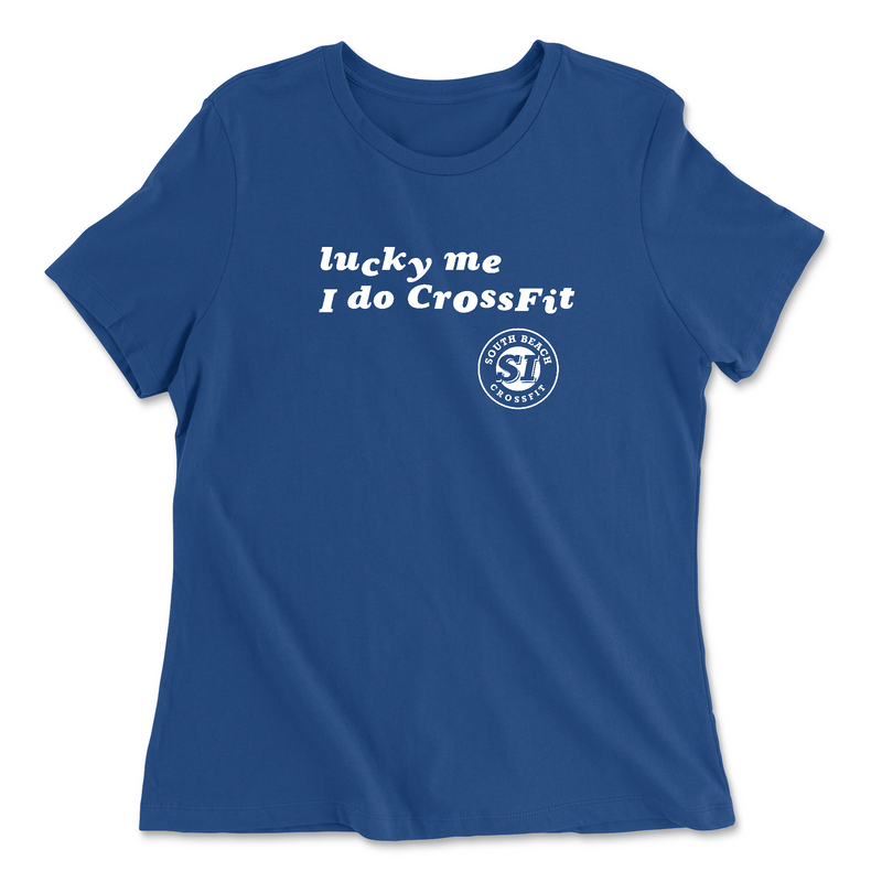 South Beach CrossFit SI Lucky Me Womens - Relaxed Jersey T-Shirt