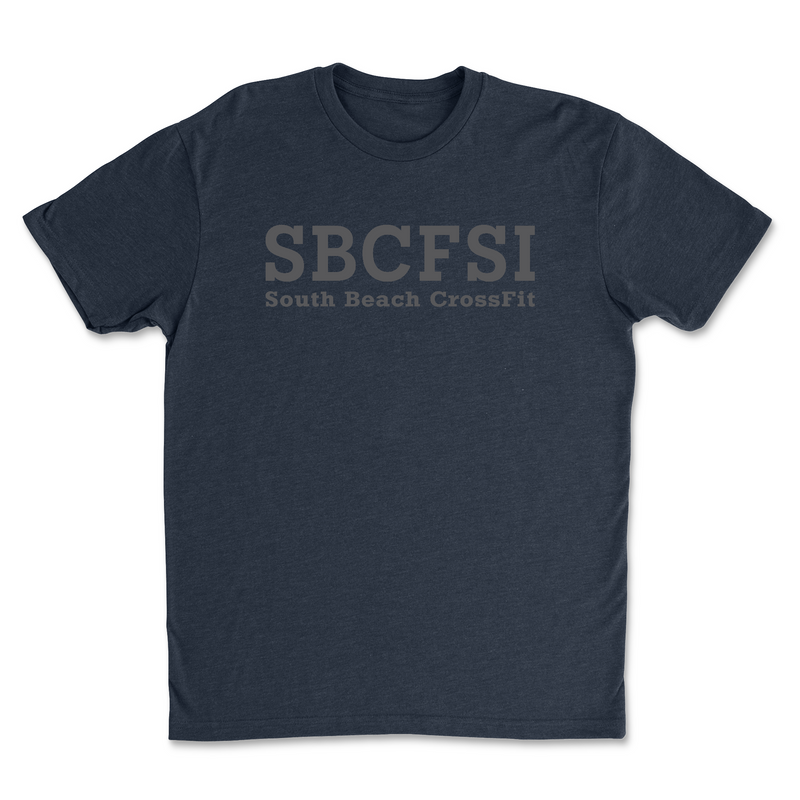 South Beach CrossFit SI SBCFSI (Gray) Mens - T-Shirt