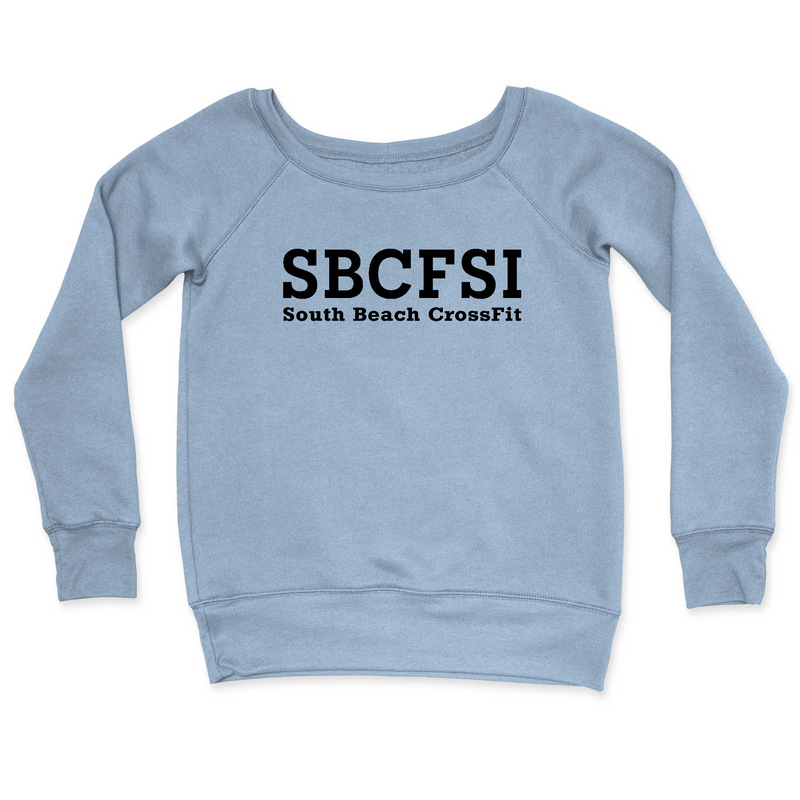 South Beach CrossFit SI SBCFSI Womens - CrewNeck