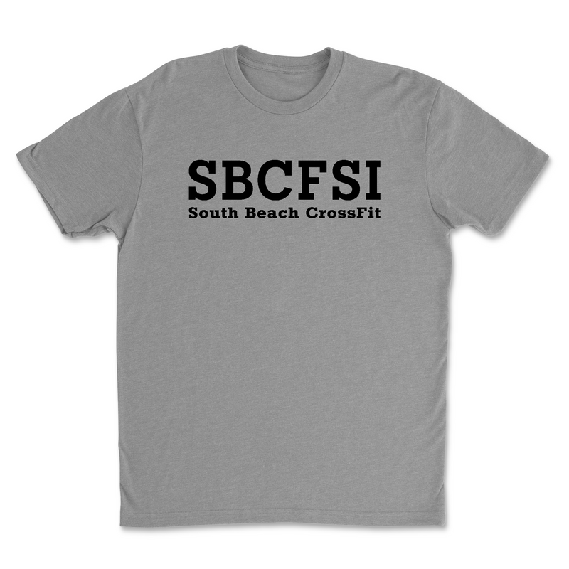 South Beach CrossFit SI SBCFSI Mens - T-Shirt