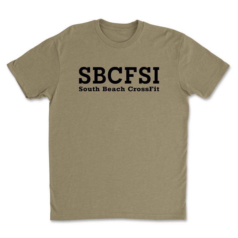 South Beach CrossFit SI SBCFSI Mens - T-Shirt