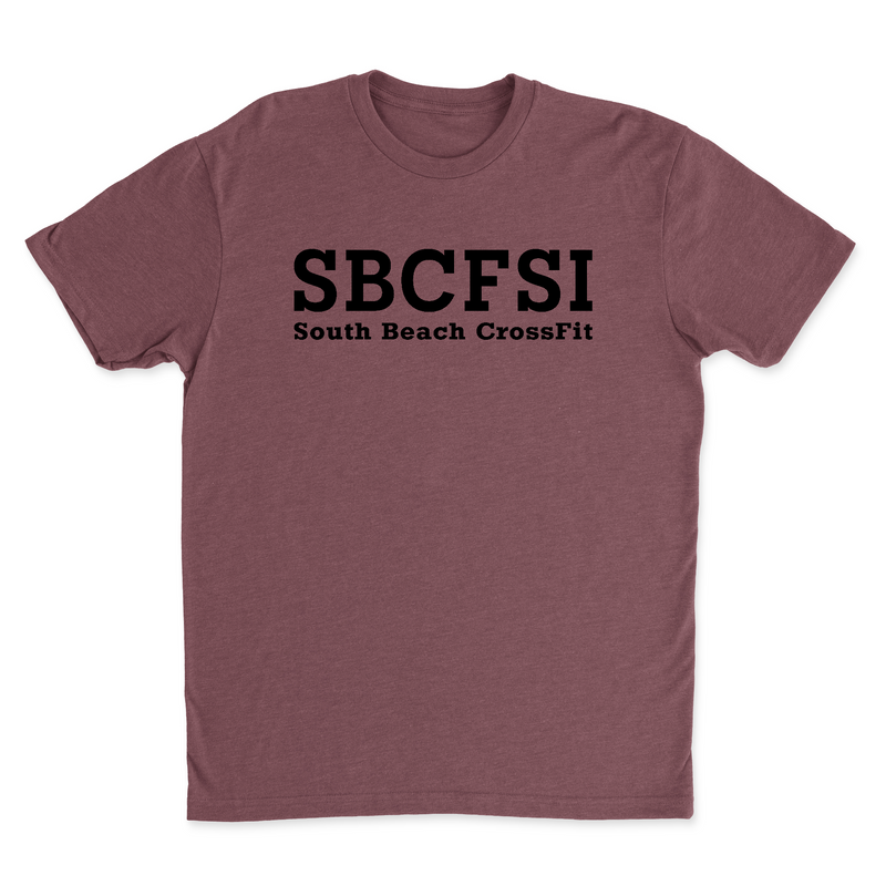 South Beach CrossFit SI SBCFSI Mens - T-Shirt