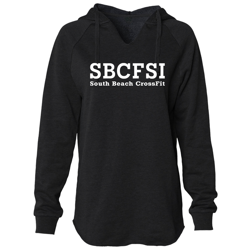 South Beach CrossFit SI SBCFSI (White) Womens - Hoodie