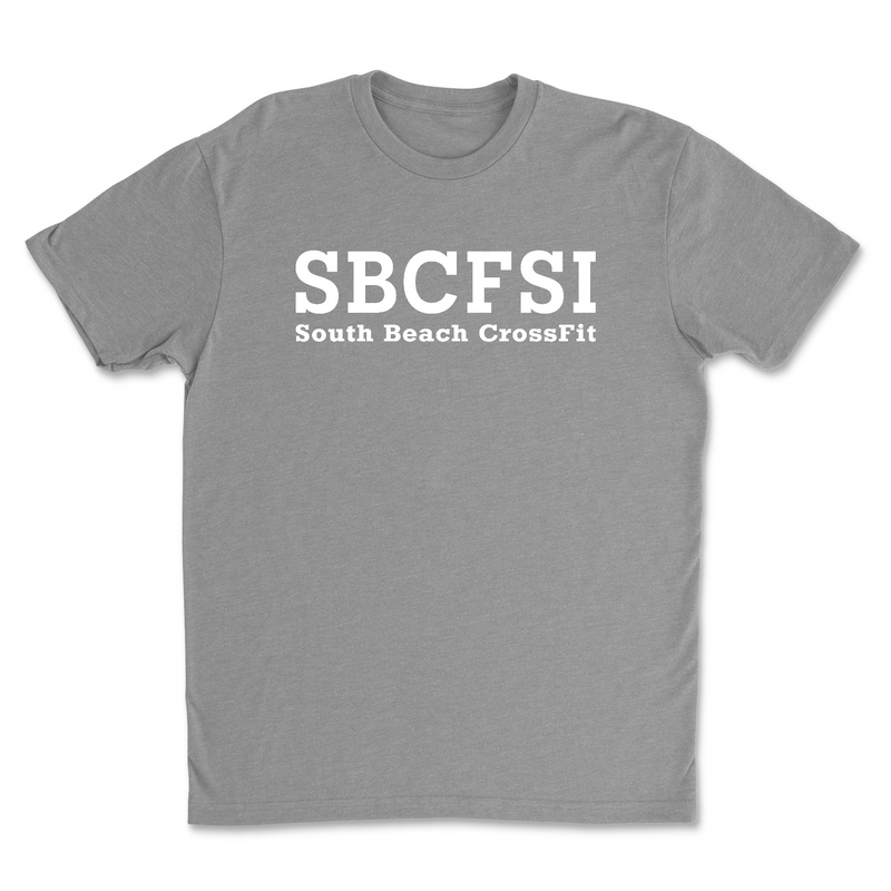 South Beach CrossFit SI SBCFSI (White) Mens - T-Shirt