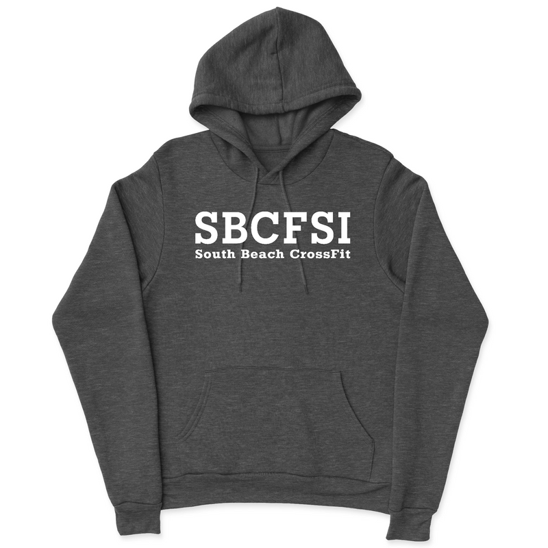 South Beach CrossFit SI SBCFSI (White) Mens - Hoodie