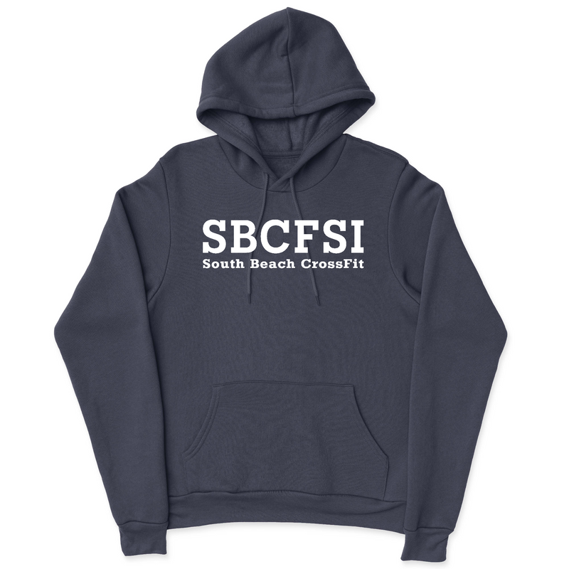 South Beach CrossFit SI SBCFSI (White) Mens - Hoodie