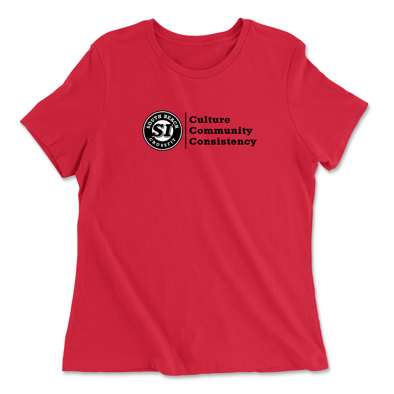 South Beach CrossFit SI Ethos Womens - Relaxed Jersey T-Shirt