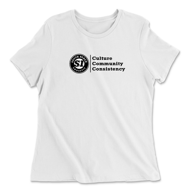 South Beach CrossFit SI Ethos Womens - Relaxed Jersey T-Shirt