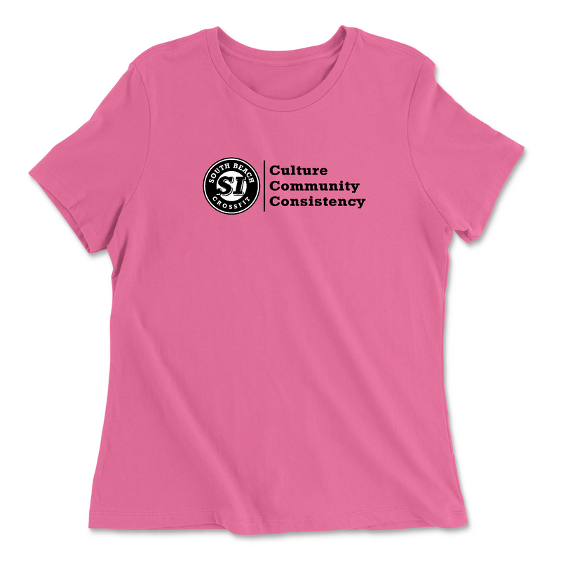 South Beach CrossFit SI Ethos Womens - Relaxed Jersey T-Shirt