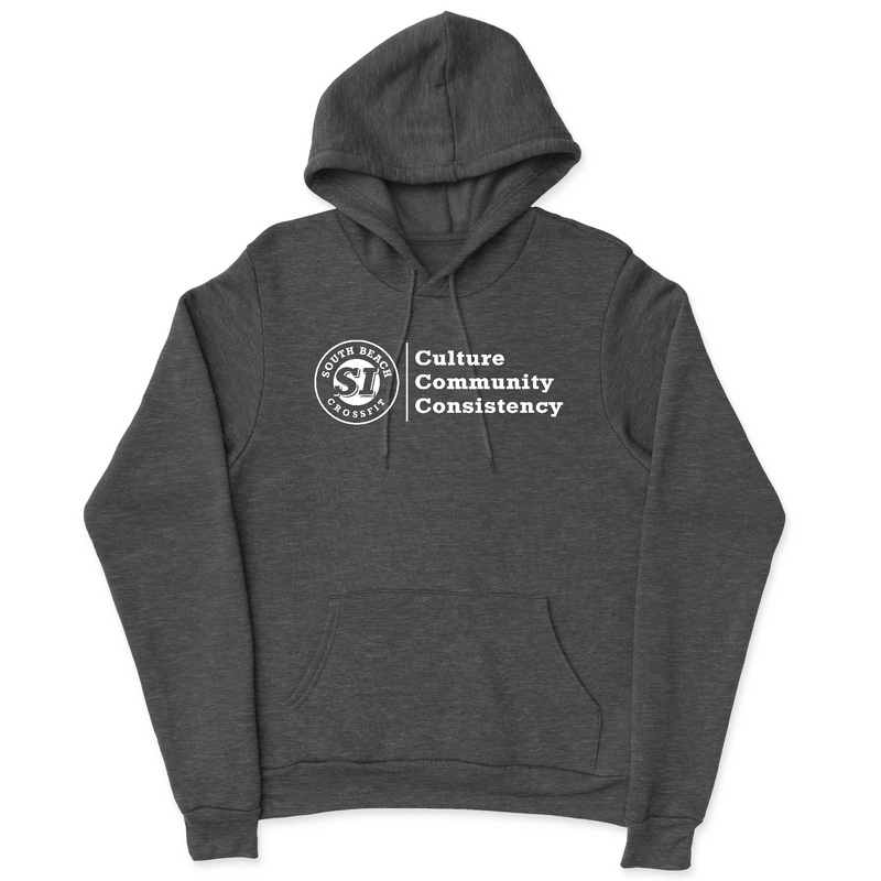 South Beach CrossFit SI Ethos (White) Mens - Hoodie