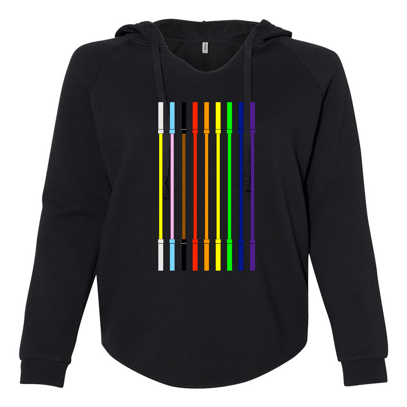 JP CrossFit Pride Flag Barbells Womens - Hoodie