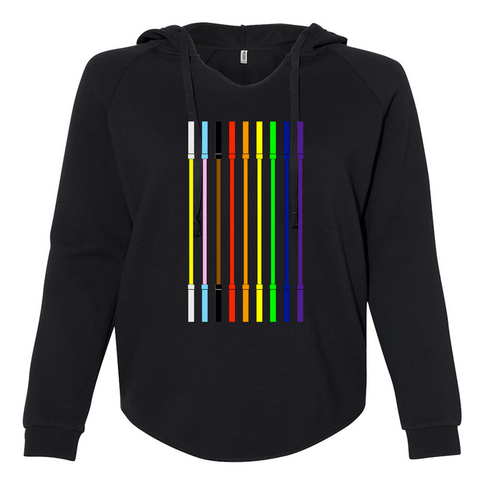 JP CrossFit Pride Flag Barbells Womens - Hoodie