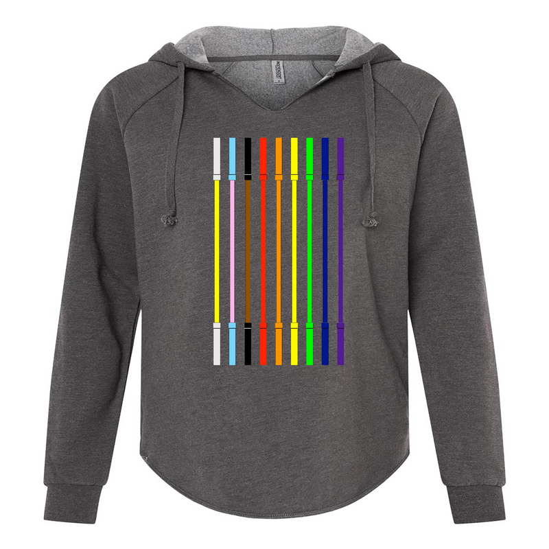 JP CrossFit Pride Flag Barbells Womens - Hoodie