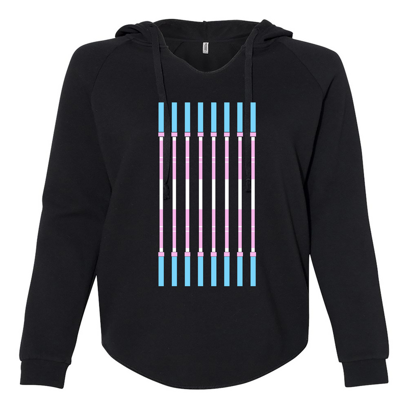 JP CrossFit Trans Flag Barbells Womens - Hoodie