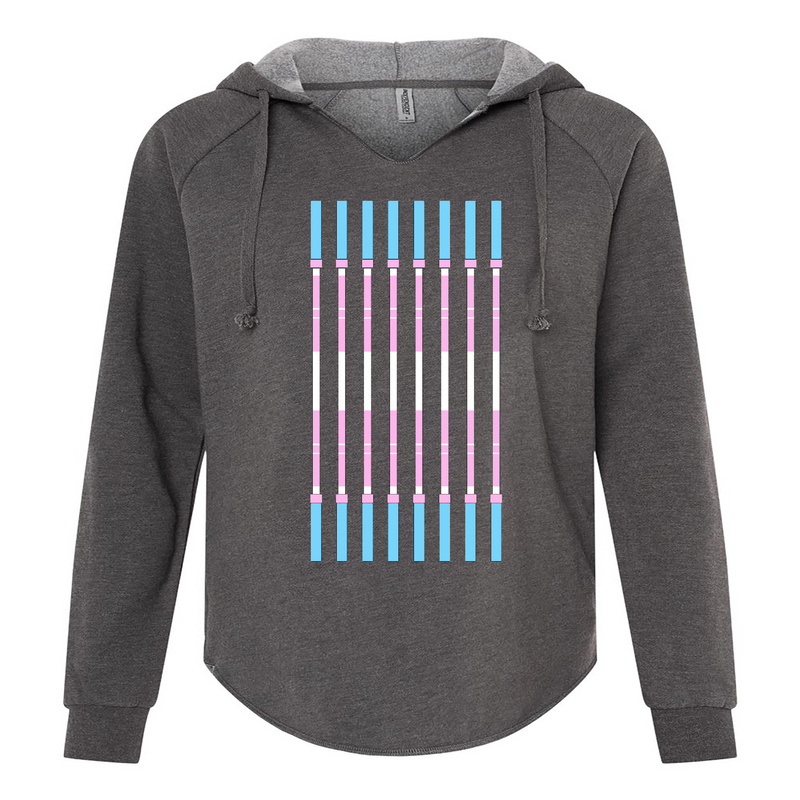 JP CrossFit Trans Flag Barbells Womens - Hoodie