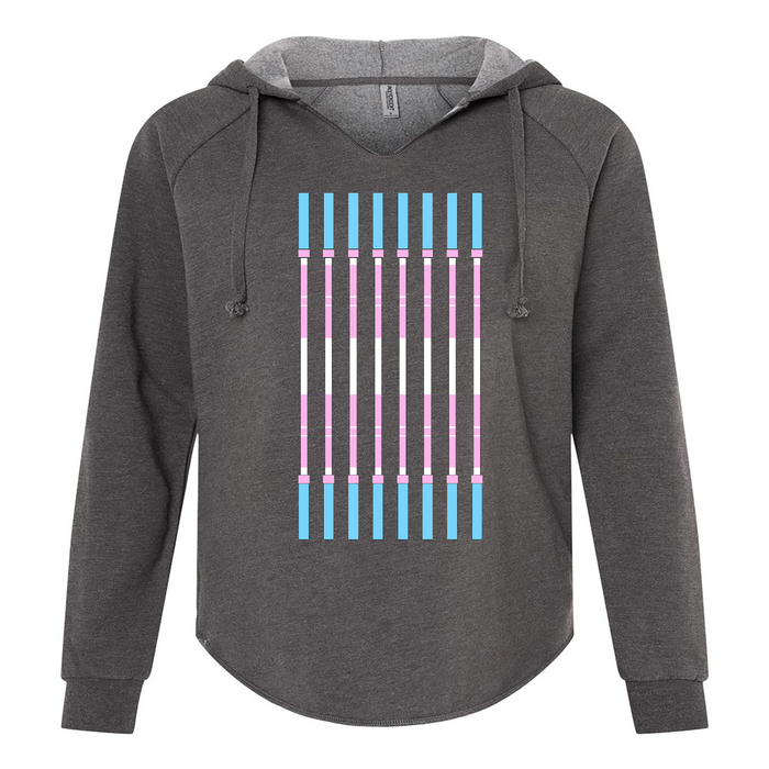 JP CrossFit Trans Flag Barbells Womens - Hoodie