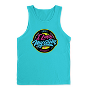 Mens 2X-Large TAHITI_BLUE Tank Top