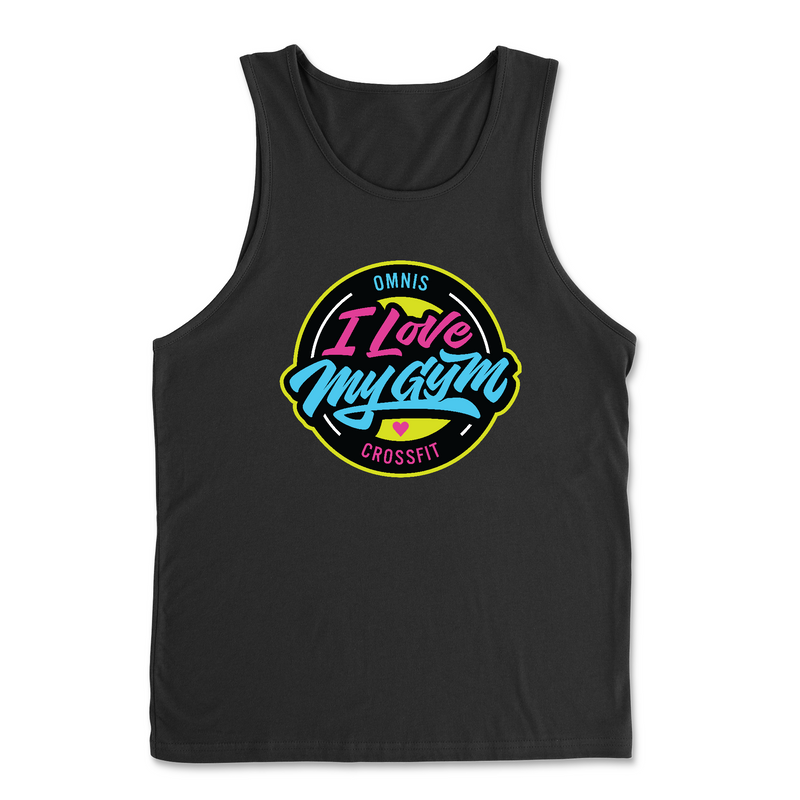 Mens 2X-Large BLACK Tank Top