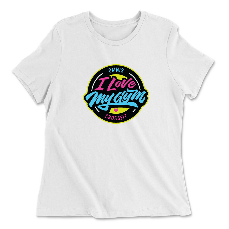 Womens 2X-Large WHITE Relaxed Jersey T-Shirt