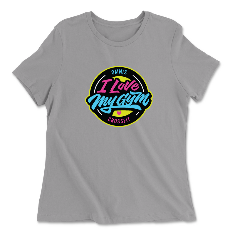 Womens 2X-Large SOLID_ATHLETIC_GREY Relaxed Jersey T-Shirt
