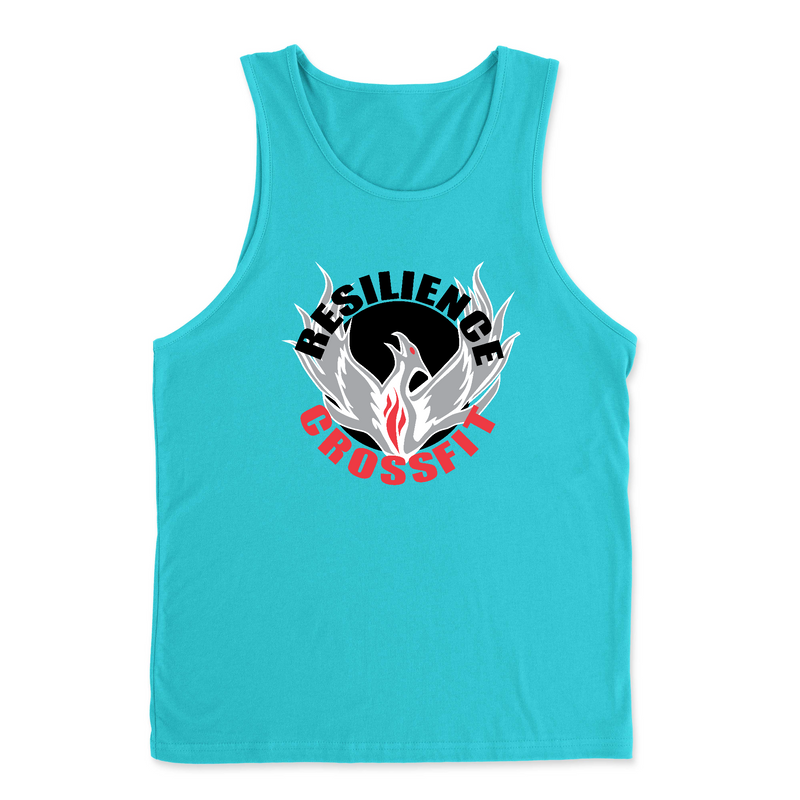Mens 2X-Large TAHITI_BLUE Tank Top