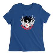 Womens 2X-Large TRUE_ROYAL Relaxed Jersey T-Shirt