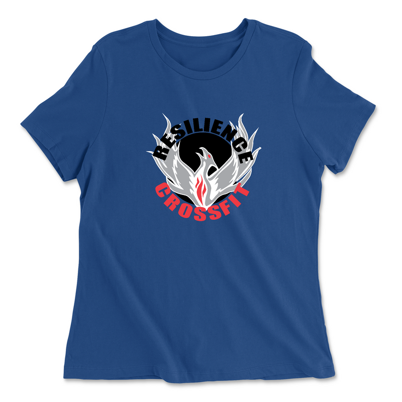 Womens 2X-Large TRUE_ROYAL Relaxed Jersey T-Shirt