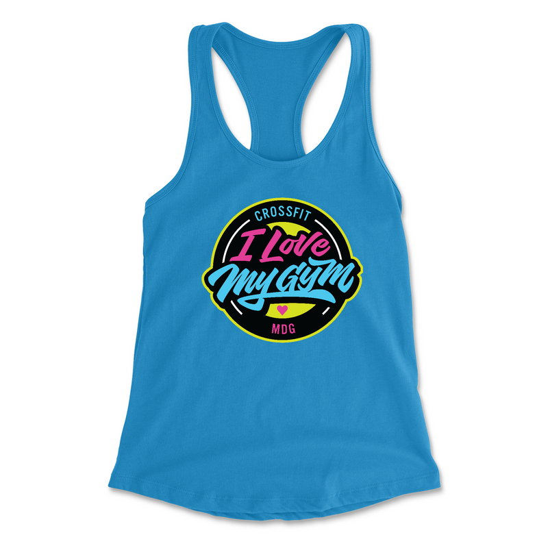 Womens 2X-Large TURQUOSE Tank Top