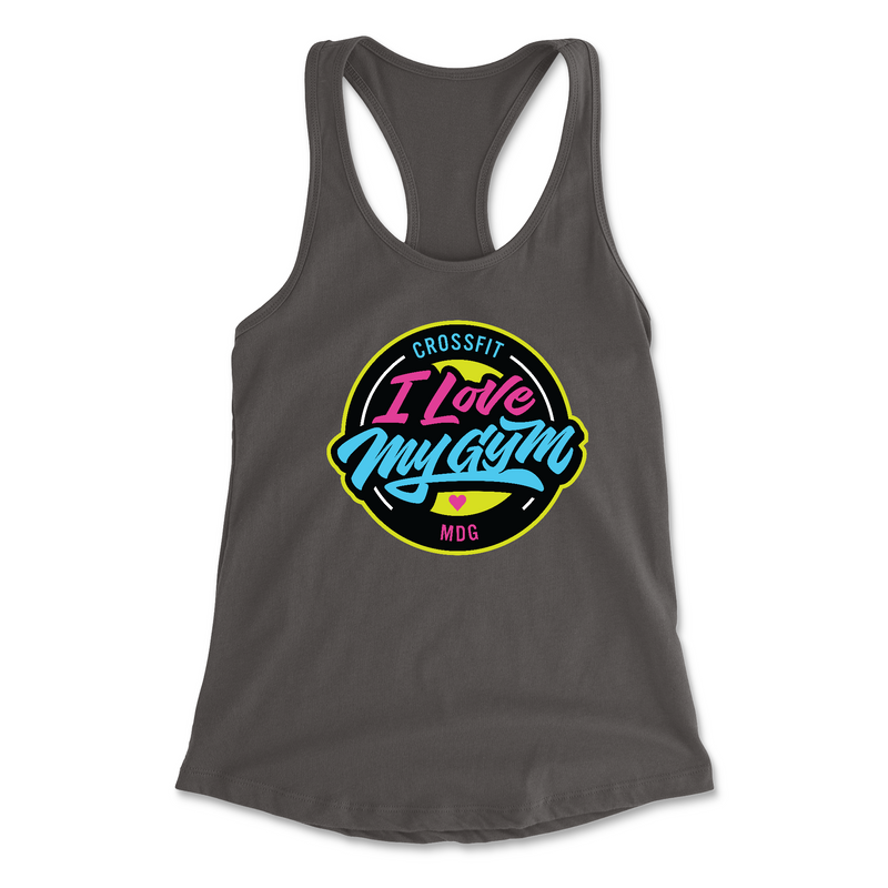 Womens 2X-Large DARK_GRAY Tank Top