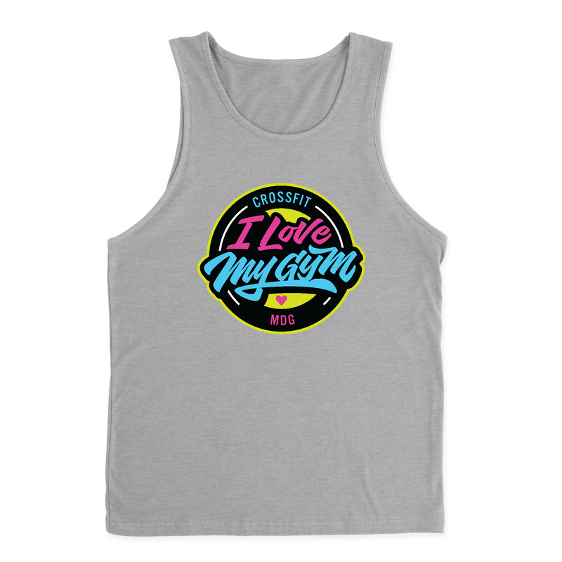 Mens 2X-Large HEATHER_GRAY Tank Top