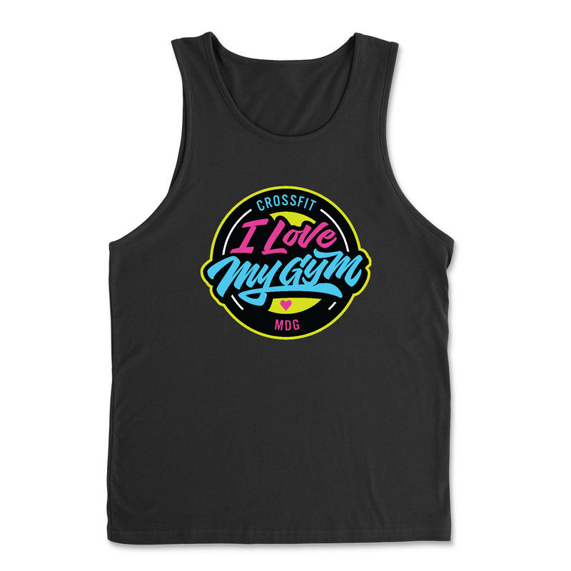 Mens 2X-Large BLACK Tank Top